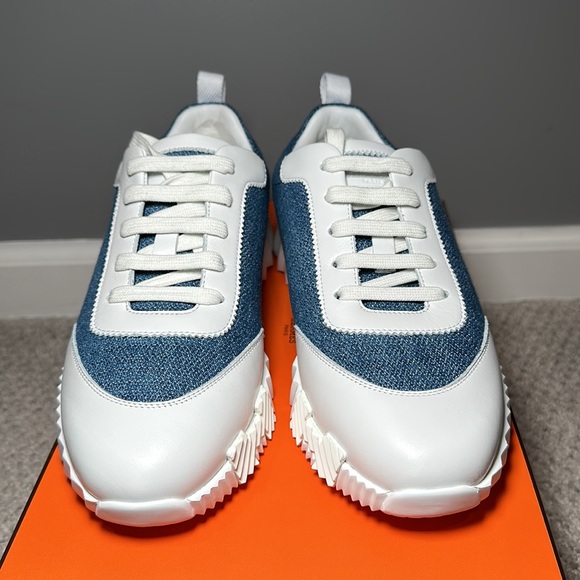 ❌SOLD❌ Hermes Bouncing Sneaker Denim size 39 - Picture 2 of 7